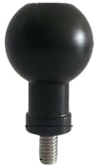 GavdMUotX Motorrad-Sportkamera-Montageanschluss 17 mm 25,4 mm Kugelkopf an M6 M8 M10 Schraubenhalterung(A1)