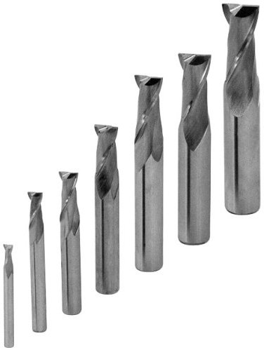 Rotwerk 15605 7-teilige Schaftfräserset 4-16 mm für Fräsmaschinen