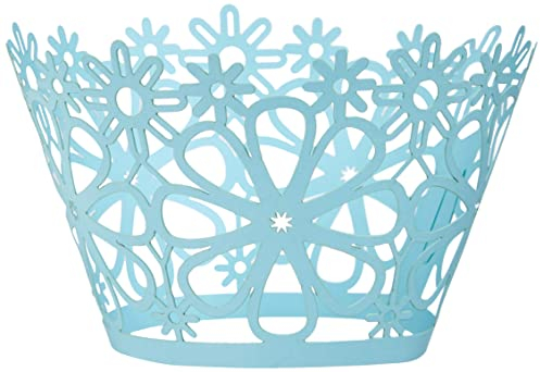 Ibili Tortenspitzen-Set 5/8 cm 10-teilig in hellblau, Papier, 24 x 11 x 1 cm, Einheiten
