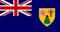 U24 Aufkleber Turks- und Caicos Inseln Flagge Fahne 8 x 5 cm Autoaufkleber Sticker