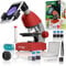 Bresser Junior Microscope 40-640x - Red