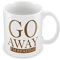 FT Go Away I'm Reading Ceramic White 11oz Mug