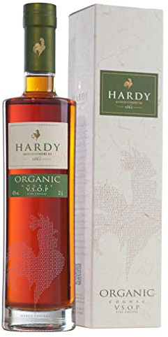 Hardy Organic VSOP Cognac 70cl, 40% ABV | Sustainability Focused, Certified Organic, Modern Classic, Brandy | Cognac, France |