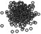 sourcing map 200 Stück O-Ring Dichtungen 4 mm x 8 mm x 2 mm Metrische Nitrilkautschuk Gummidichtung Dichtungsring für Sahnespender Pumpe Schnellkupplung Ersatzdichtung Umfülladapter