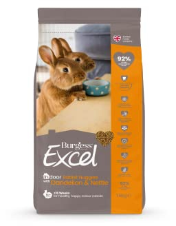 Excel Burgess Indoor Rabbit Nuggets, 1.5 kg
