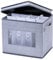VENO Champagne Flute Glass Storage Box with Lid and Handles, Moving Boxes for Glasses, China Organizer Container, Glassware Holder, Dividers for 12 Glasses