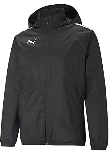 PUMA Herren All Weather Jacket TeamLIGA Allwetterjacke, Schwarz/Schwarz, XXL