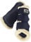 Eskadron Fauxfur Mesh Gamaschen Basic in Navy, Größe:L