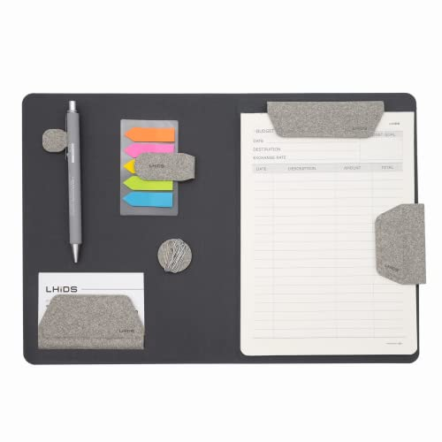 LHiDS Multifunctional Magnetic Board, Folio A4/A5 (Grey, A5)