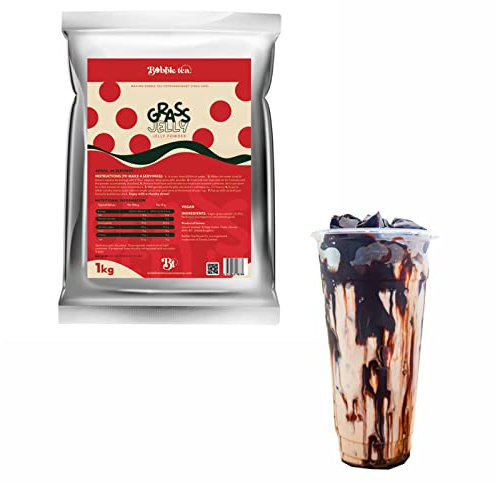 1kg Grass Jelly Powder - Vegetarian - Great as a Bubble Tea Topping