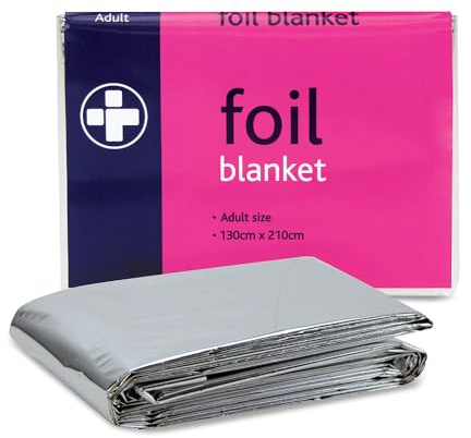 Emergency Foil Blanket 130 x 210cm (Pack of 6)