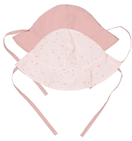 Little Dutch CL40403211 Babysonnenhut wendbar - Little pink Flowers/vintage pink (Gr. 2/12-18 Monate)