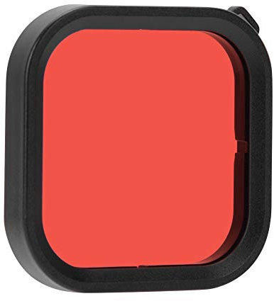 Filtres de Lentille de Plongée ABS étanches pour 8: Couleur Correcte, Haute Transmission (Rouge)