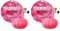 Bear Fruits Flamingo Glatt + Weich Haarmaske mit Haube, 20 ml (Packung mit 2)