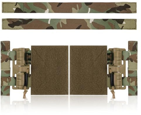 KRYDEX GEAR Tactical Vest Molle Quick Release Set, Quick Disconnect Cummerbund Adapters for JPC CPC NCP XPC 420 Vest