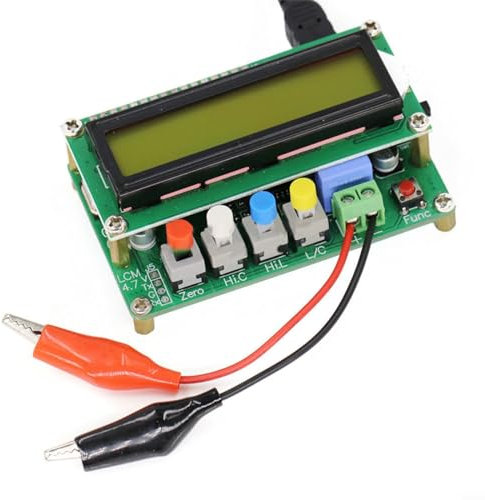 LC100-A Induttore-CONDENSATORE TAVOLA Misuratore di capacità digitale multifunzionale adatto per la produzione di microonde e trasformatori di potenza di commutazione