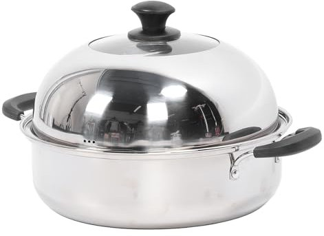 Pentola A Vapore In Acciaio Inossidabile Con Coperchio Pentola A Vapore Multiuso Addensata Pentole A 2 Livelli Pentola A Vapore Pentole A Vapore Per Pesce Panino Al Vapore Frutti