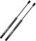 Vepagoo Lot de 2 vérins à gaz universels 600 mm 400 N 40 kg pour camping-car, lit, bateau, lit, porte, porte, abri de jardin, fenêtre et autres projets robustes personnalisés