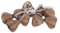 Jwthee Rattan-Kugel-Lichterkette, 10 Stück, Rattan-Weihnachts-Lichterkette, Kugel-Feen-Lichterkette, LED-Lichterkette für Innen- und Außendekoration