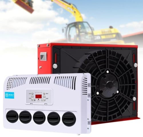 Aire acondicionado de cabina dividida de 300 a 850 W, aire acondicionado para RV con control remoto, control remoto, pantalla digital, aire acondicionado para RV,24V