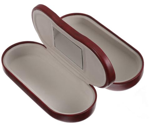 LRXIYODE Custodia Per Occhiali Doppia Rigida e Portatile Adatta Per Occhiali Da Sole e Da Lettura Realizzata Materiali Durevoli Per Proteggere Segni e Sporco