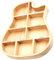 SUPVOX Guitar Picks Organizer Box Wooden Guitar Pick Storage Holder for Music Rooms Studios Compact Stylish Design Guitar Enthusiasts for Transporting