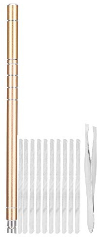 Nimomo DIY Rasierstift für Haare, Haar-Gravurstift | Professionelles Haargravurstift-Set aus Edelstahl für Augenbrauen und Bart