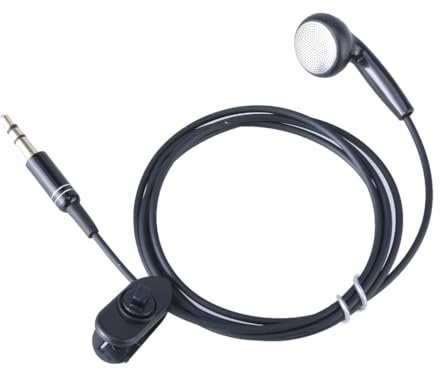 Einseitiger Kopfhörer, sparsamer Mono-Ohrhörer, In-Ear-Kopfhörer, geräuschisolierend