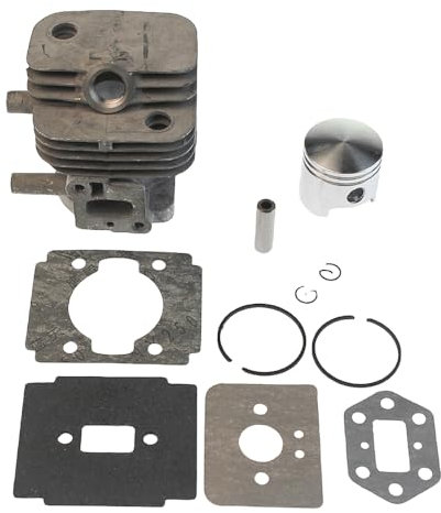 JLLOZMD Attrezzi da Giardino Parti Kit pistone Cilindro Adatto per McCulloch MB290 Yard-Man YM290 753-04576