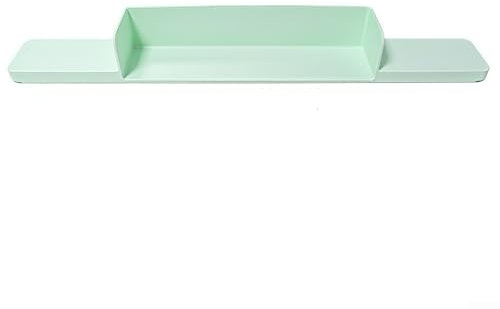 Bandeja de silicona con protección contra derrames de agua para bañera y fregadero de cocina (verde)