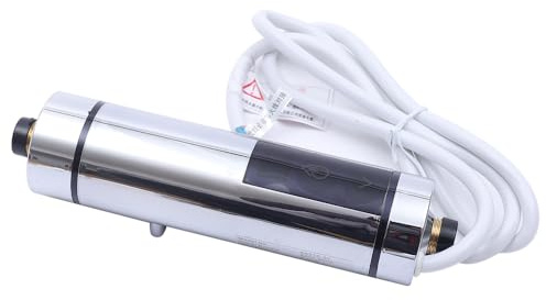 5500 W 220 V Calentador de agua caliente para ducha con kit de ducha e indicador LED para baños, peluquerías, hoteles, caravanas, bares