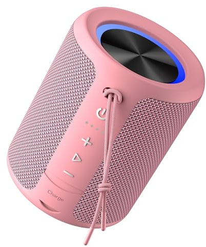 DUDGSIS Portable Wireless Bluetooth Speakers, Bluetooth Speaker mini With Led Light, Louder Volume & Enhanced Bass 07