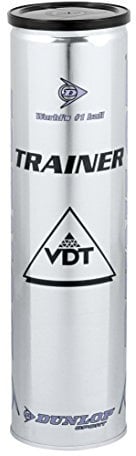 Dunlop Tennisball Trainer 72 Stück - für Coaching und Trainingseinheiten (18x4er Dose)