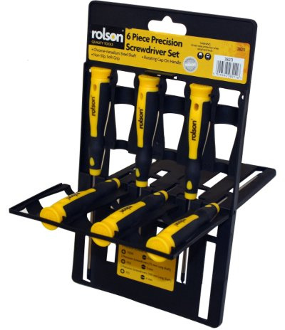 Rolson 28211 Precision Screwdriver - 6pc