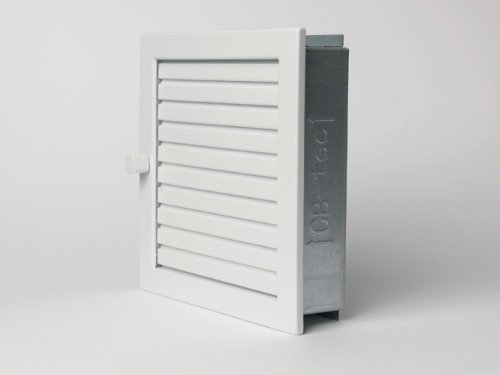 CB Warmluftgitter 25x15, weiß, Standard