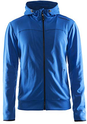 Craft Men's Craft Sportswear Leisure Full Zip Hoody, Swedish Blue, M UK