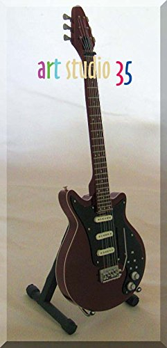 Brian May Miniatur Gitarre Brennen Queen