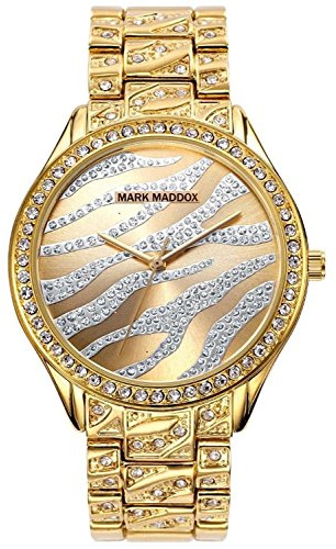 Mark Maddox DamenArmbanduhr Analog Quarz Edelstahl MM6006-20
