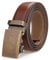 Nelbons Herren Gürtel Ratsche Automatik Gürtel für Männer 35mm 1 3/8 Breit Ledergürtel