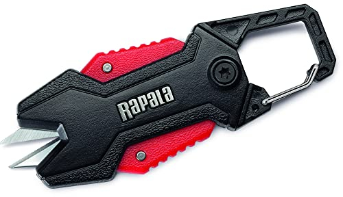 Rapala RA0119004, Forbici Unisex-Adult, Nero/Rosso, Unico