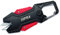 Rapala Unisex-Adult Anglerschere RCD Retractable Line Scissors-Angelzubehör-Für alle Angelschnüre-Präzise Schnitte-Inklusive Karabiner Schere, Schwarz/Rot, Einzigartig