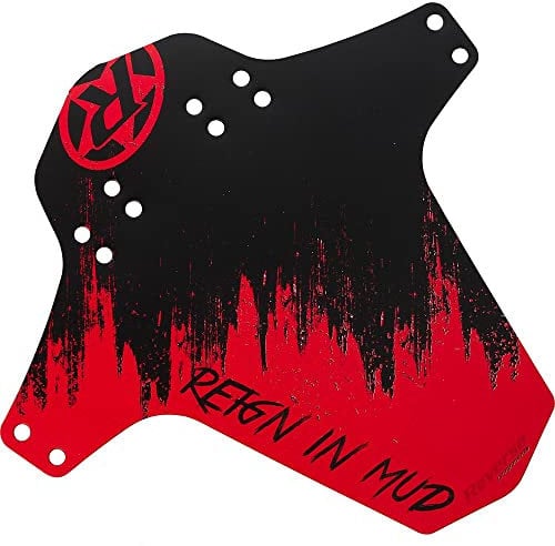 Reverse Mudfender Schutzblech rot/schwarz