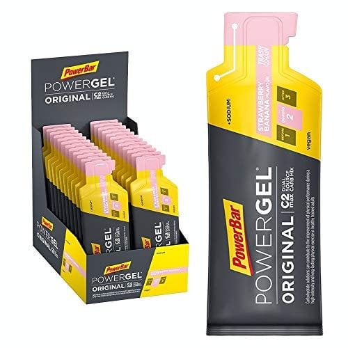 Powerbar - PowerGel Original - Strawberry-Banana - 24x41g - High Carb Energie Gel - Natrium - koffeinfrei