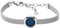 Skagen Armband Für Frauen Seeglas, Höhe: 5 mm Länge: 16,5-21,5 Cm Silbernes Edelstahl-Mesh-Armband, SKJ1196040