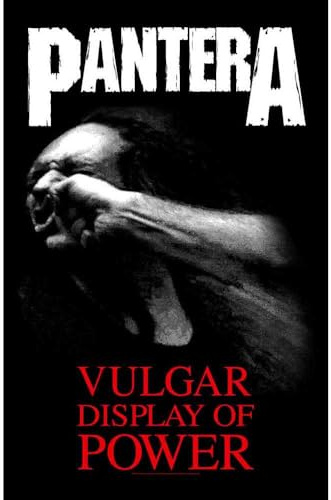 Pantera Vulgar Display Of Power Unisex Flagge multicolor 100% Polyester Band-Merch, Bands
