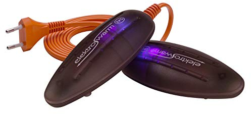 Elektrowarm Unisex – Erwachsene SB-3 UV Schuhtrockner, dunkel, 14 cm