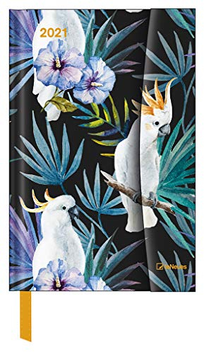 Jungle 2021 - Diary - Buchkalender - Taschenkalender - 10x15: Magneto Diary
