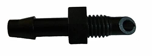 SolaDirect 20 x 4mm Adaptor Brab x Thread Micro Irrigation Fitting Pipe Barbed Garden Watering Connector Valve