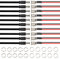 GTIWUNG DC Mount Adapter Set, Stecker Buchse Adapter, 10 Stück Hohlstecker Mit Lötanschluss, 10 Stück 5,5 mm x 2,1 mm Power Jack Socket Mit Kabel, Für Audio/Video/Handy/Überwachungskameras