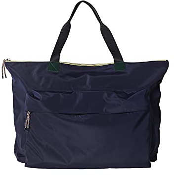 Becksöndergaard Tasche Tania Bag (Maritime Blue) - Shopper Damen Blau aus recyceltem Polyester mit Reißverschluss - 42 x 52 cm